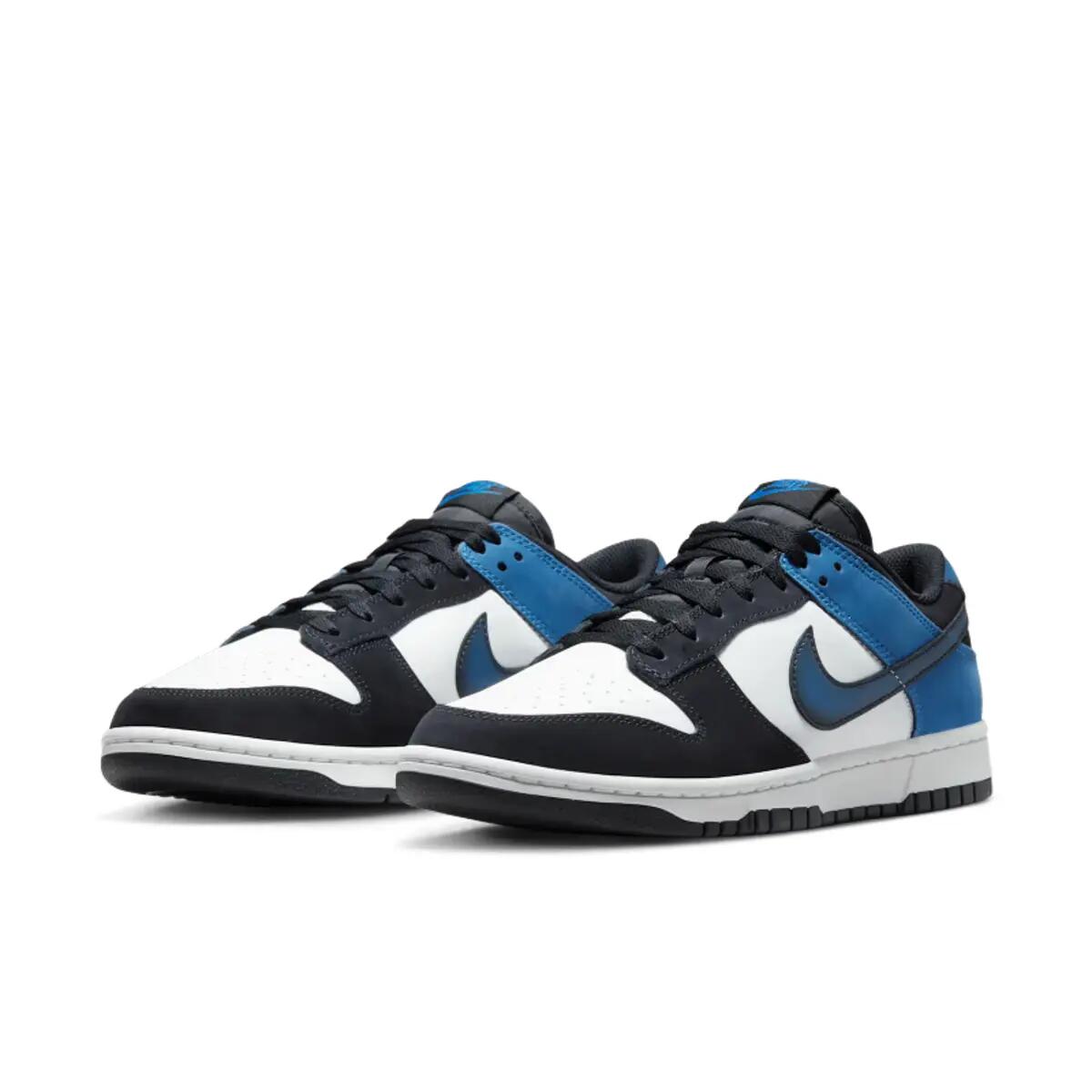 Nike Dunk Low Retro Weiß/Schwarz/Blau 5/6