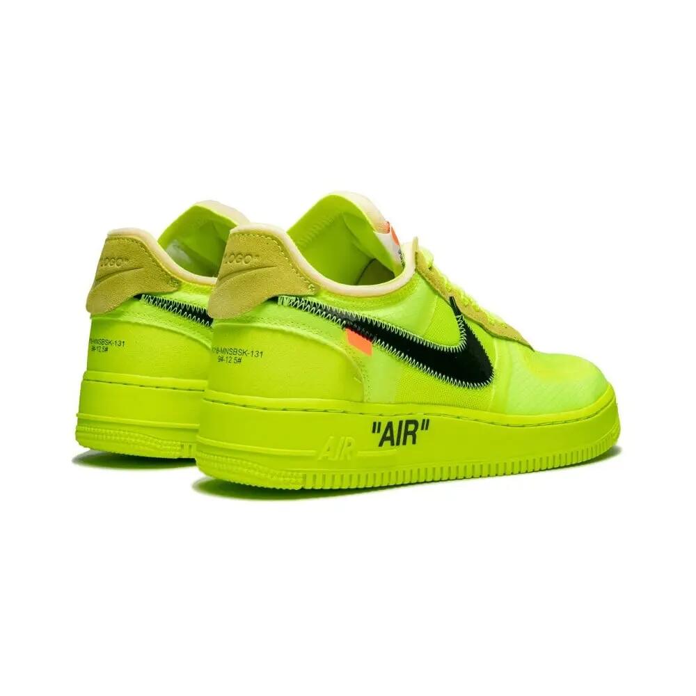 Nike Air Force 1 Low Off White Volt 3/6