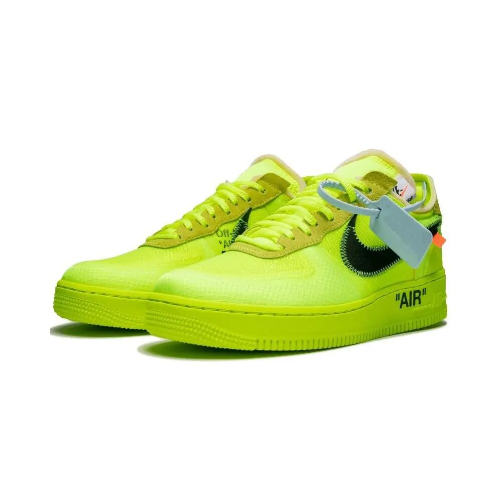Nike Air Force 1 Low Off White Volt 2/6