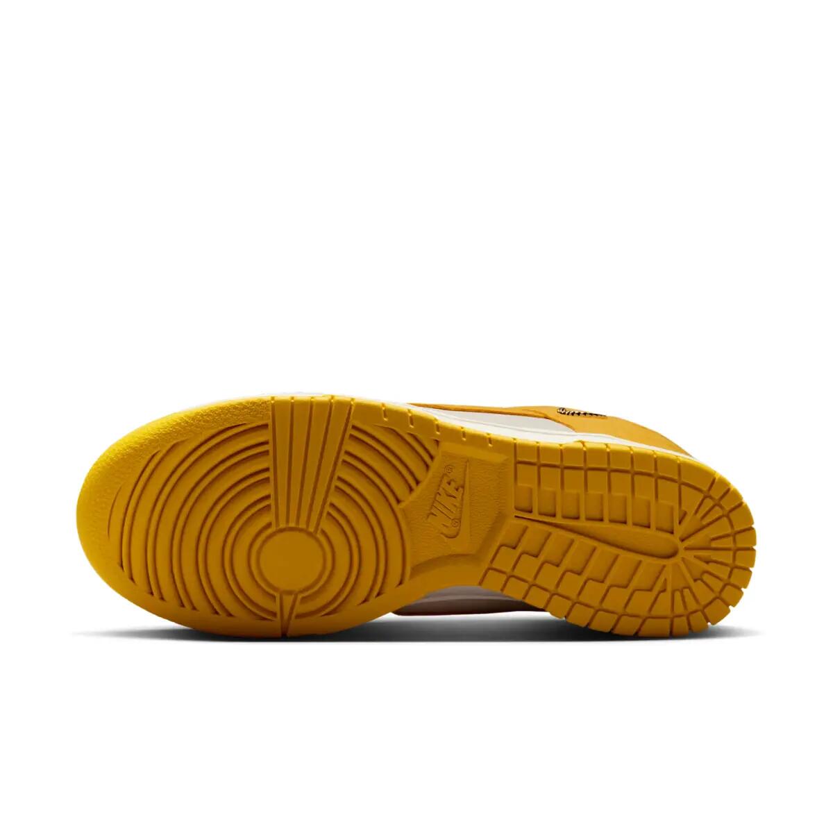 Nike Dunk Low Dark Sulfur Gold Mini Swoosh (Women's) 2/6