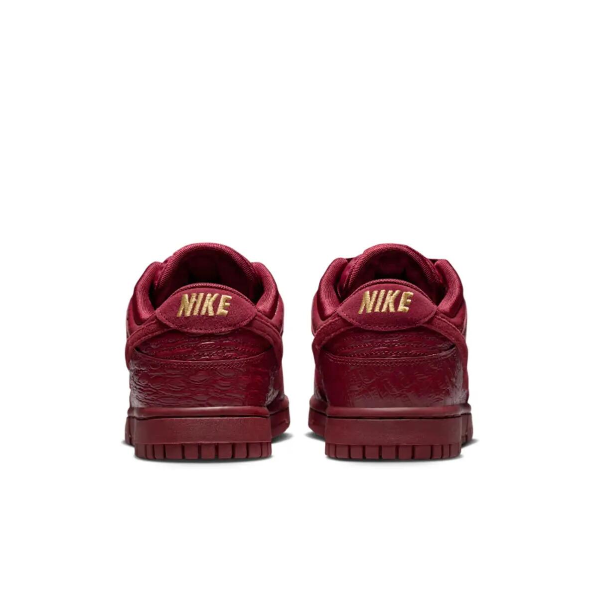 Nike Dunk Low Crocodile Team Red (Women's) 6/6