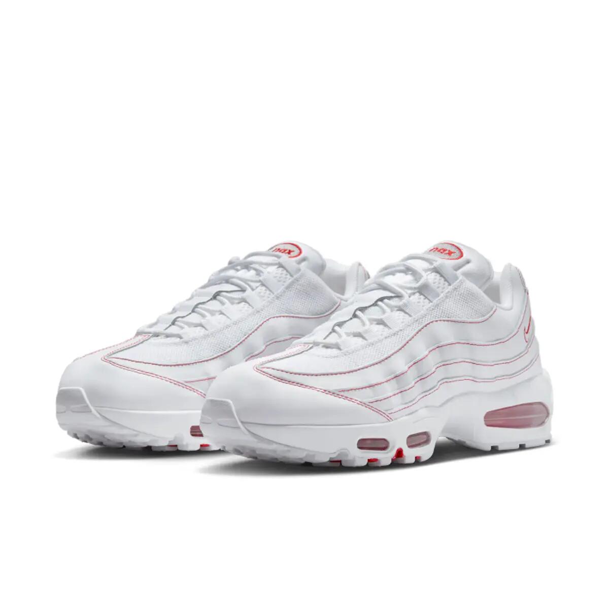 Nike Air Max 95 OG Big Bubble White University Red 4/6