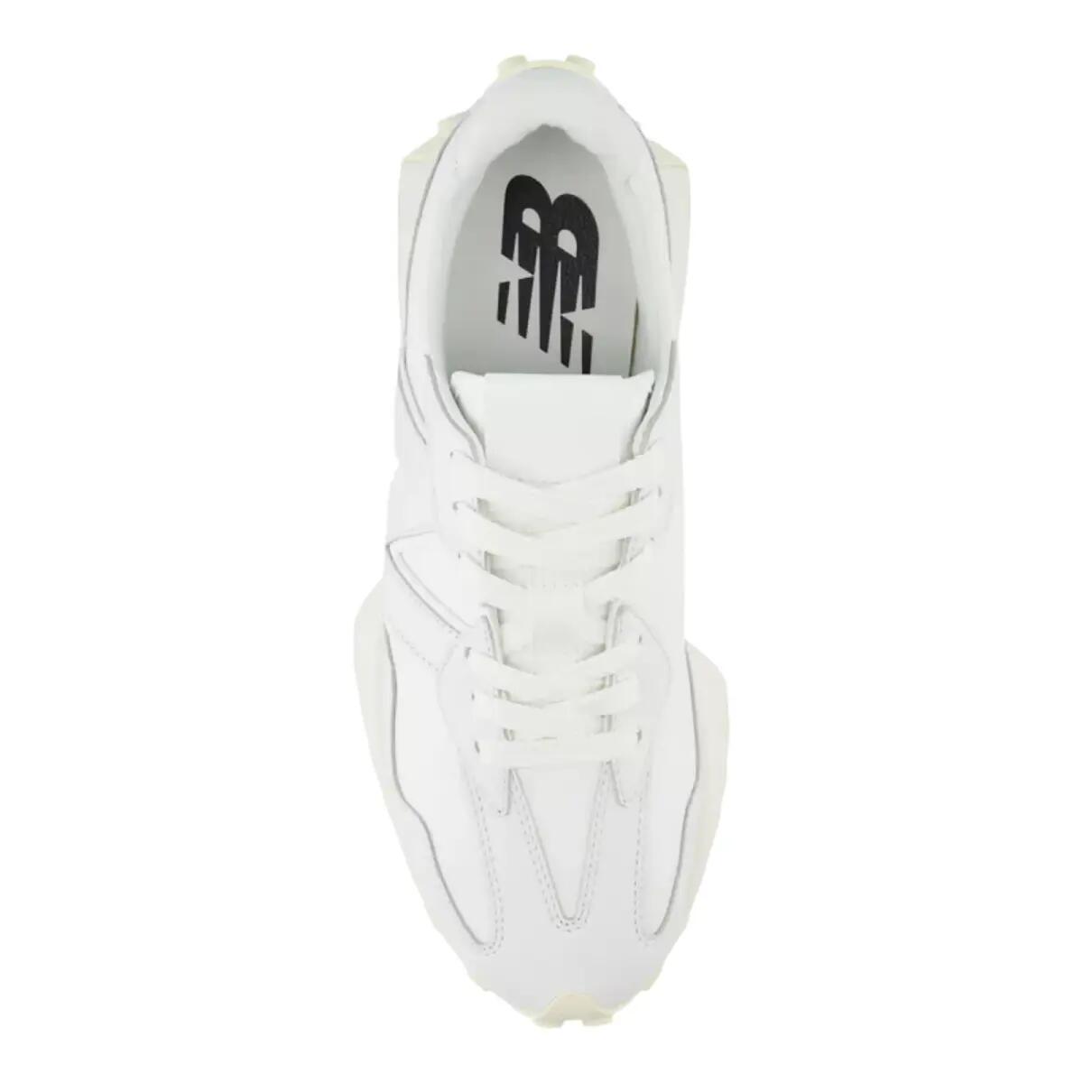 New Balance 327 White Leather 3/5