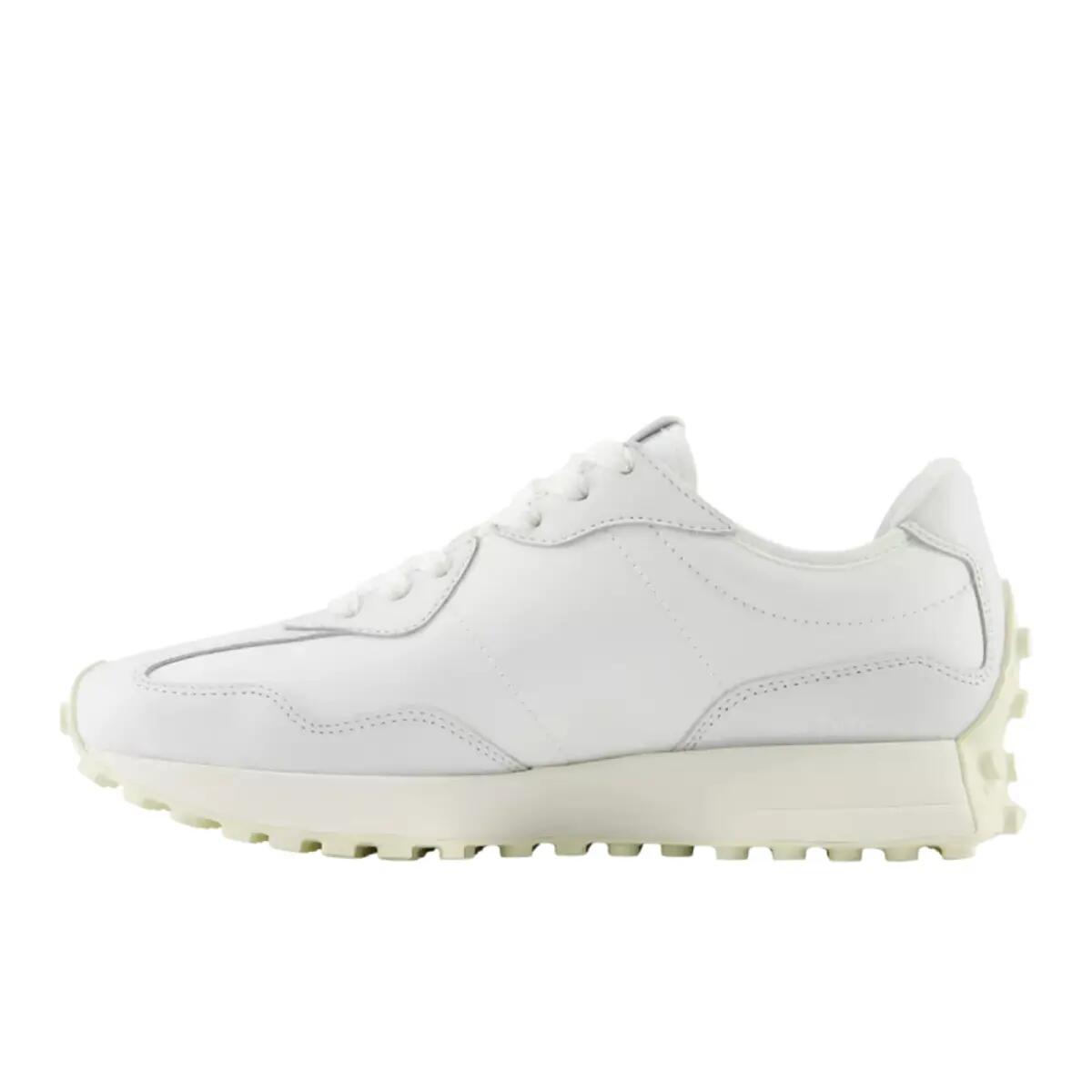New Balance 327 White Leather 2/5