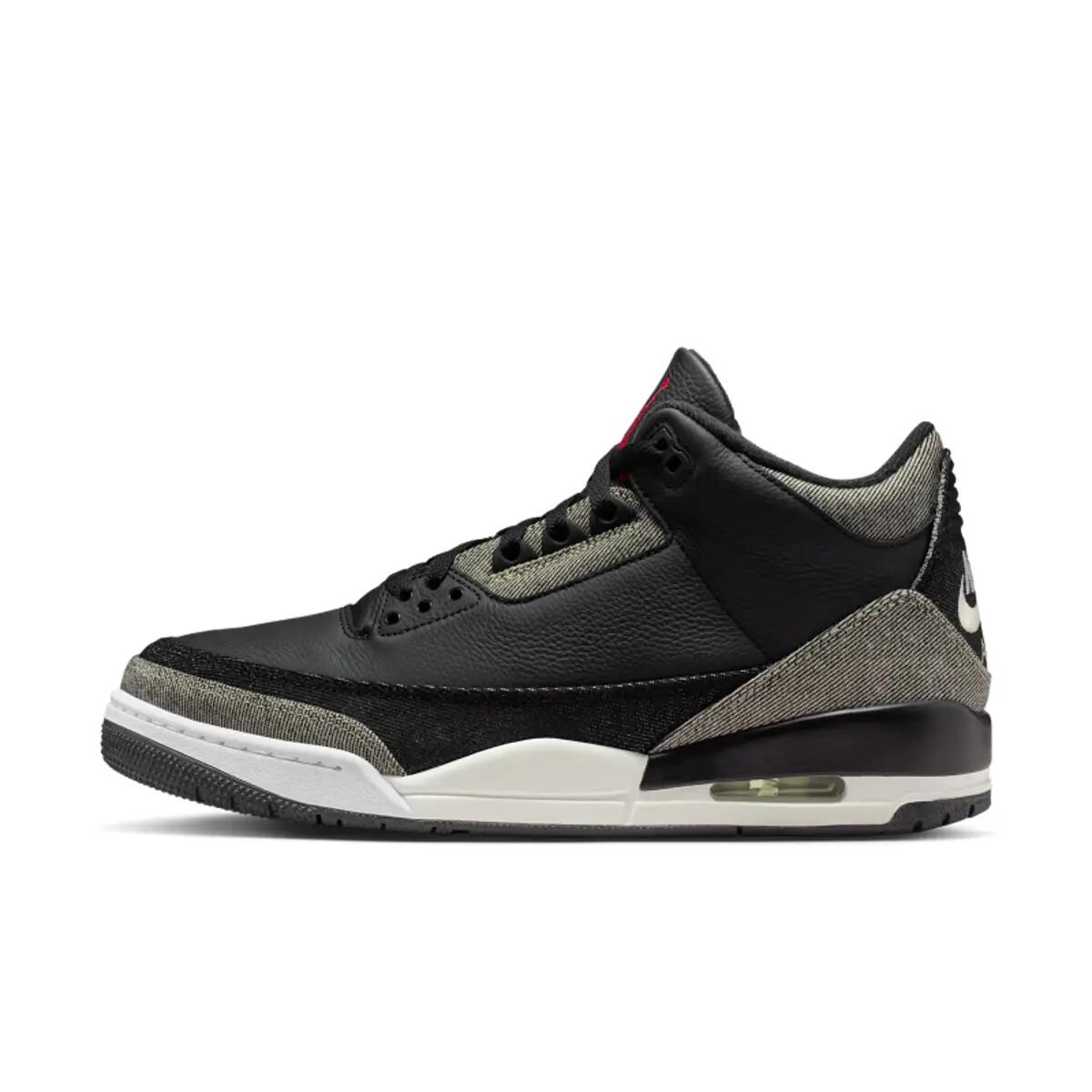 Air Jordan 3 Retro Levis Black 2/6