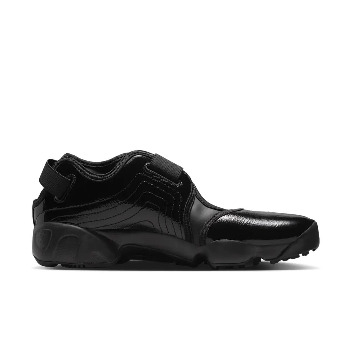 Nike Air Rift Black Metallic Silver (Women's) 3/6