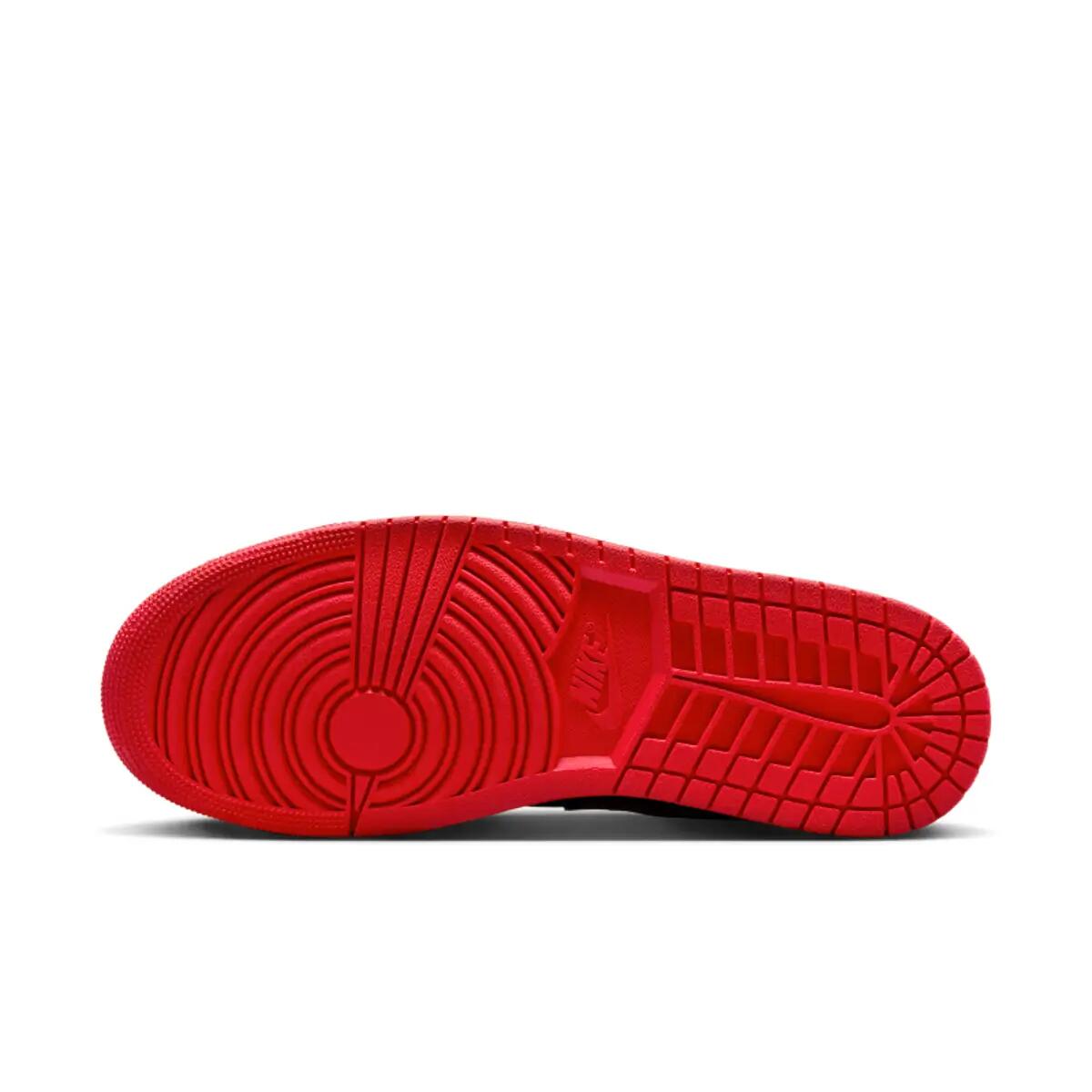 Air Jordan 1 Low Black Light Smoke Grey Gym Red 2/6