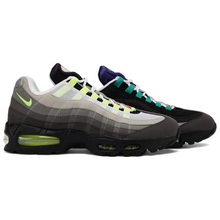 Zapatillas Nike Air Max 95 Premium Greedy Negro/Blanco/Gris/Amarillo/Rojo