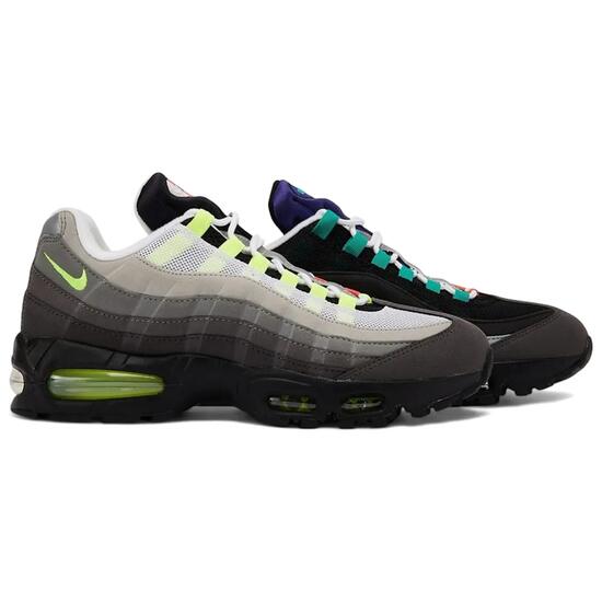 Zapatillas Nike Air Max 95 Premium Greedy Negro/Blanco/Gris/Amarillo/Rojo