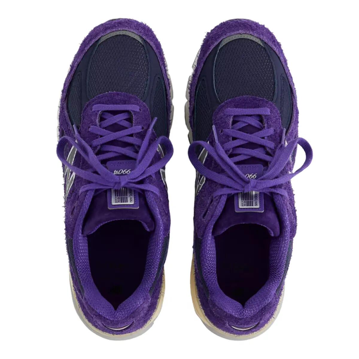 New Balance 990v4 MiUSA Teddy Santis Púrpura 3/6