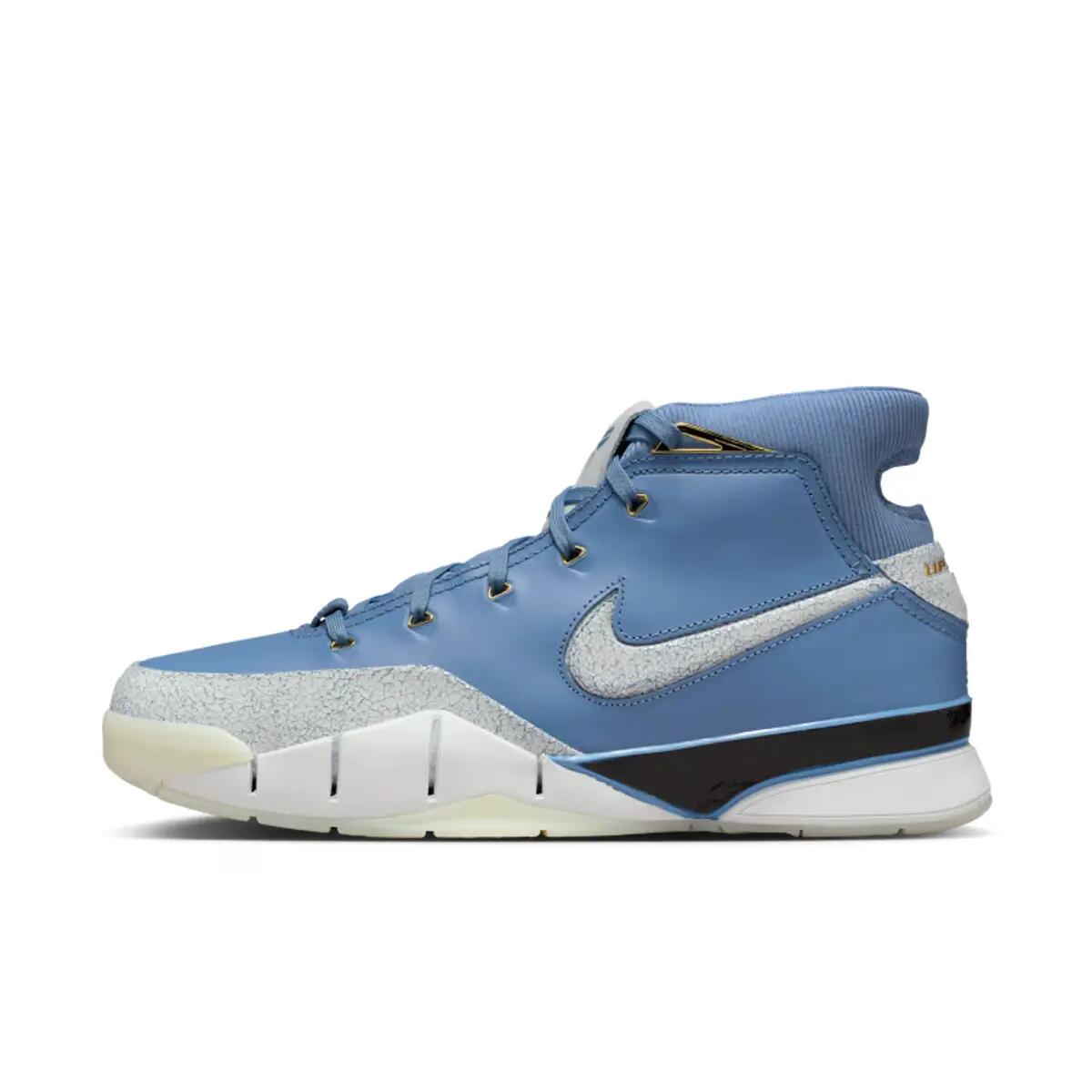 Basketballschuhe Nike Kobe 1 Protro Blau 3/9
