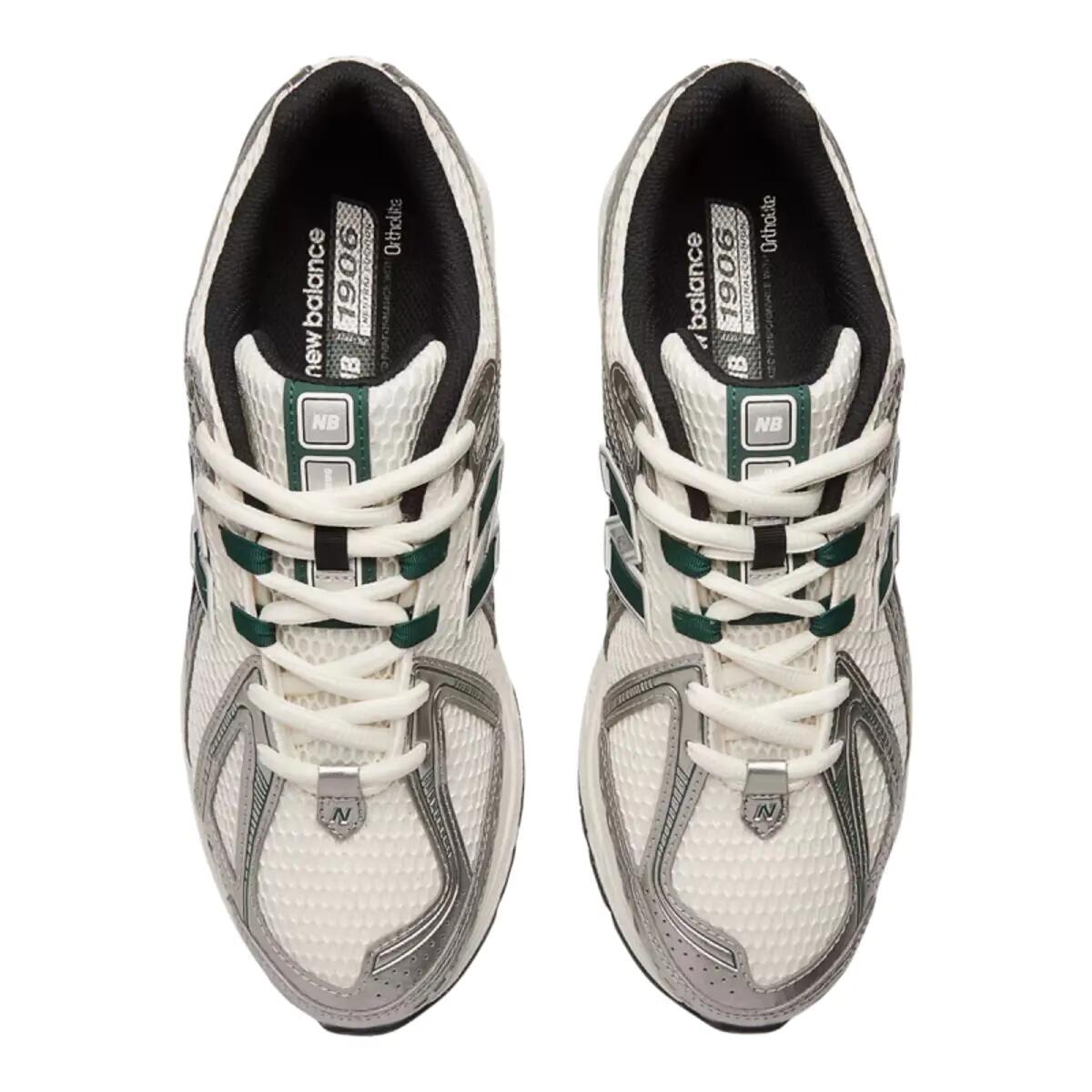 New Balance 1906R Silver Metallic Nightwatch Green 2/6