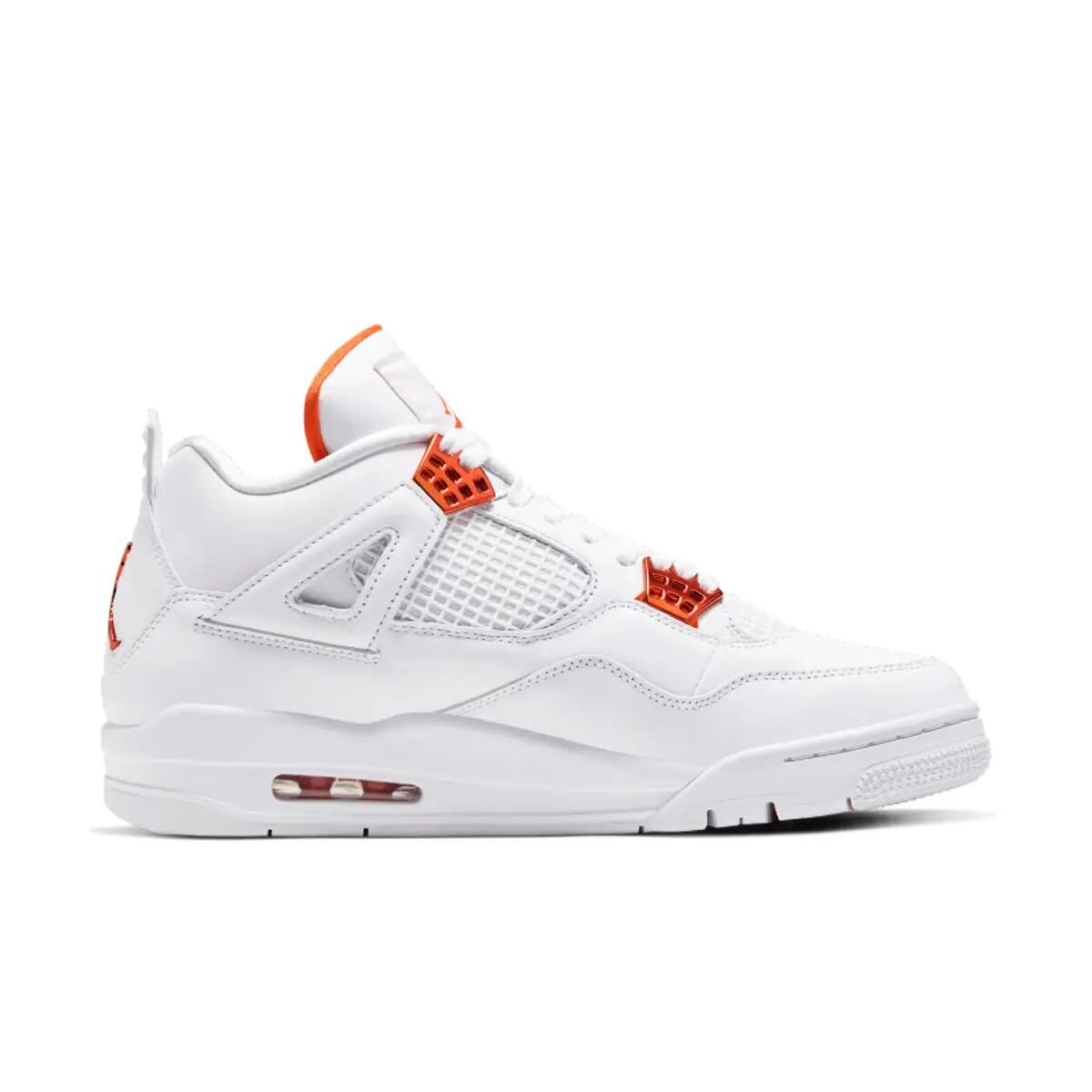 chaussures Air Jordan 4 Retro Metallic Orange 5/6