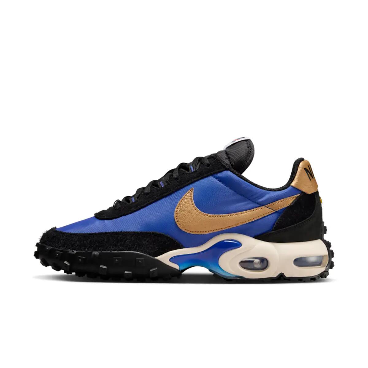Nike Air Max Waffle Racer SP Hyper Blue Metallic Gold 2/6