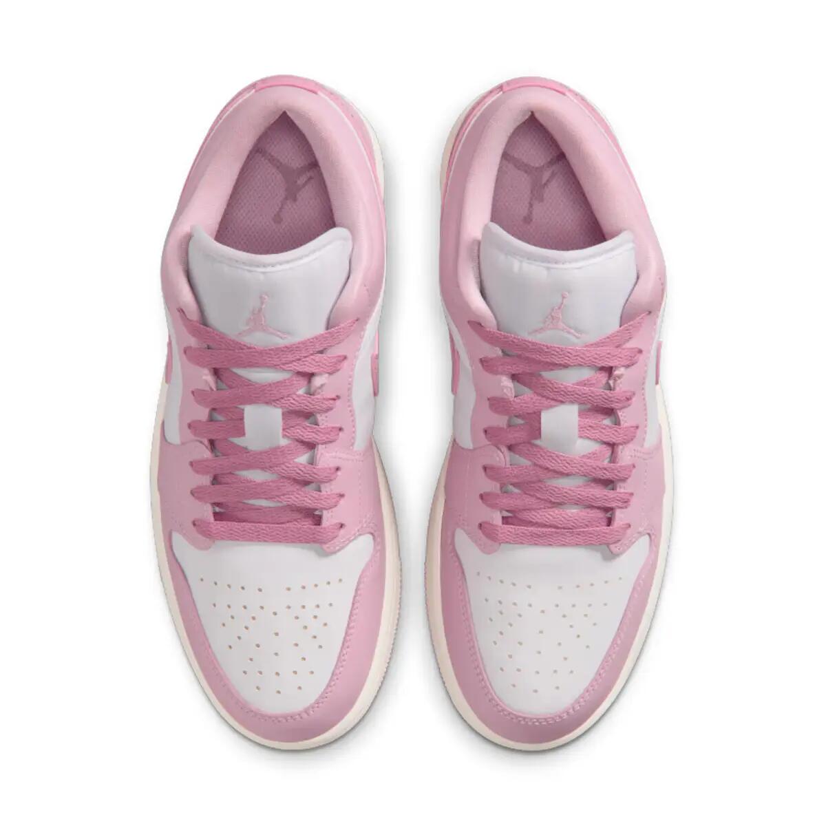 Jordan 1 Low Iced Carmine White (Women's) 5/6
