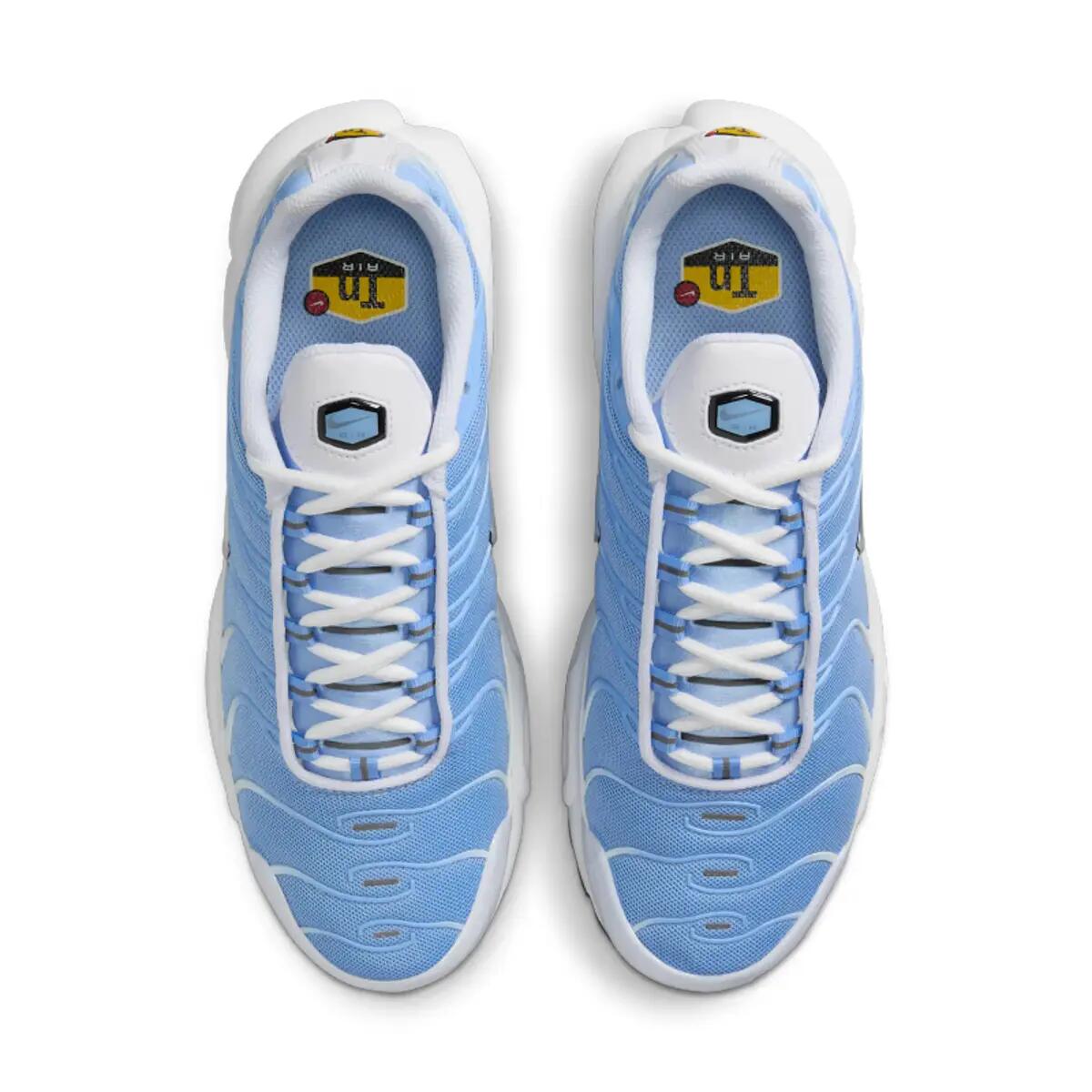 Nike Air Max Plus White Aluminum Metallic Silver (Women's) 5/6