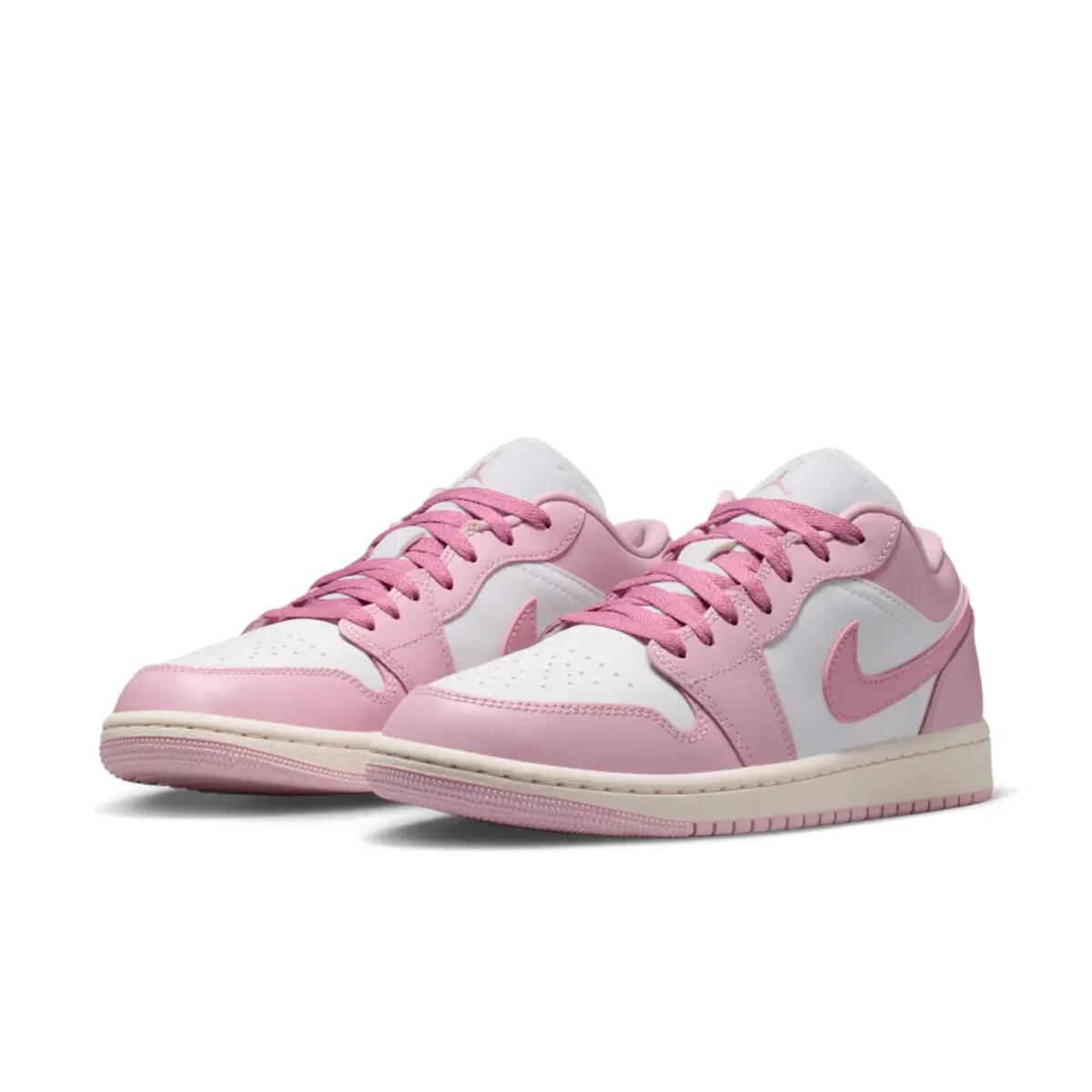 Jordan 1 Low Iced Carmine White (Women's) 4/6