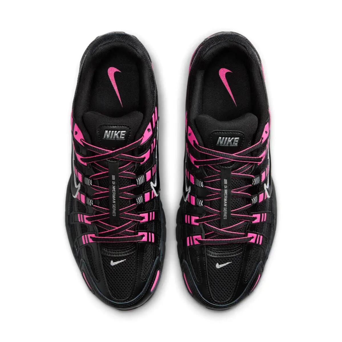 Nike P-6000 Pink Blast Metallic Silver Black 4/6