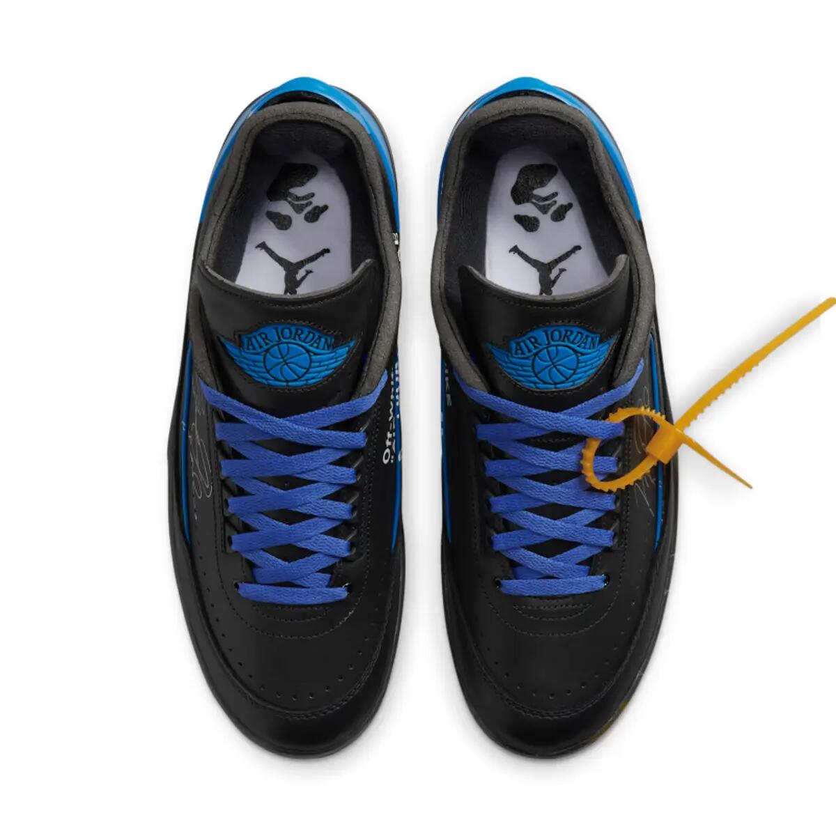 Air Jordan 2 Retro Low SP Off White Black Blue 5/6