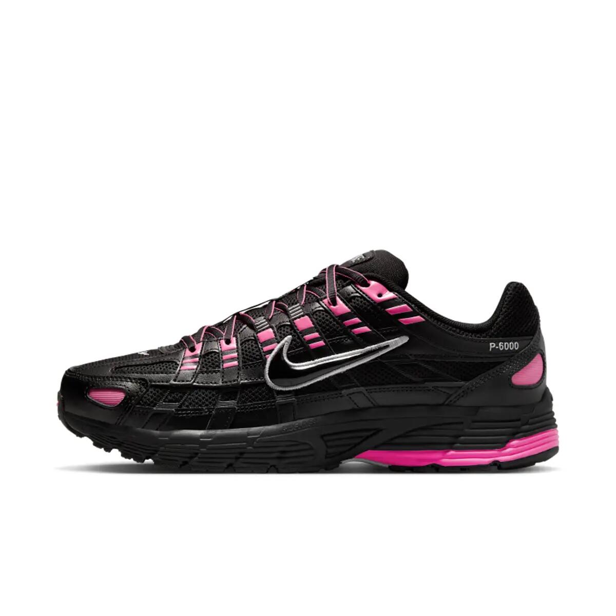 Nike P-6000 Pink Blast Metallic Silver Black 2/6