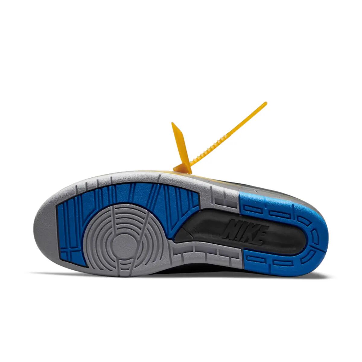 Air Jordan 2 Retro Low SP Off White Black Blue 3/6