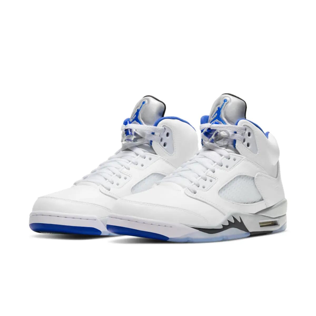 Jordan 5 Retro White Stealth (2021) 5/6