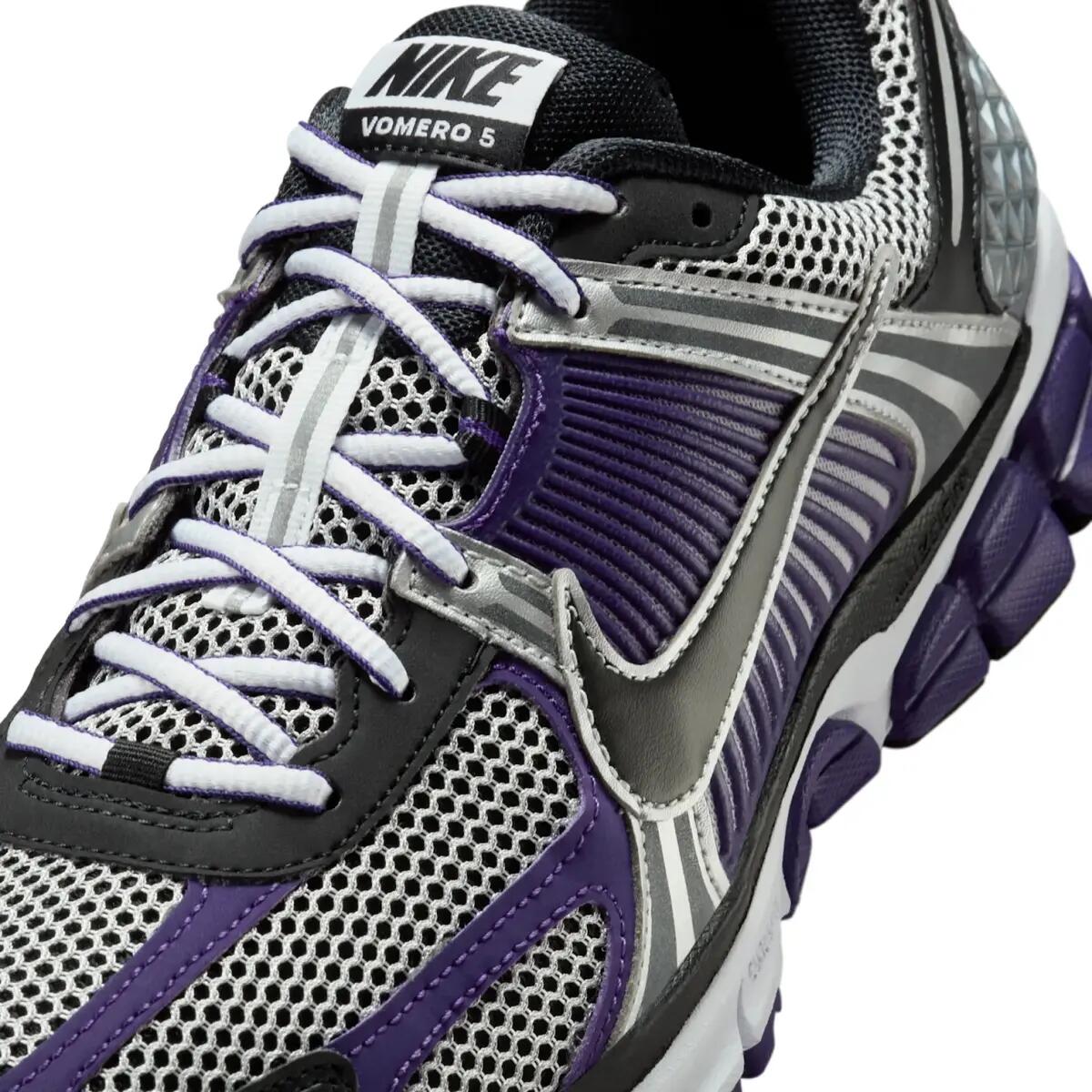 Nike Zoom Vomero 5 Metallic Silver Court Purple 6/6
