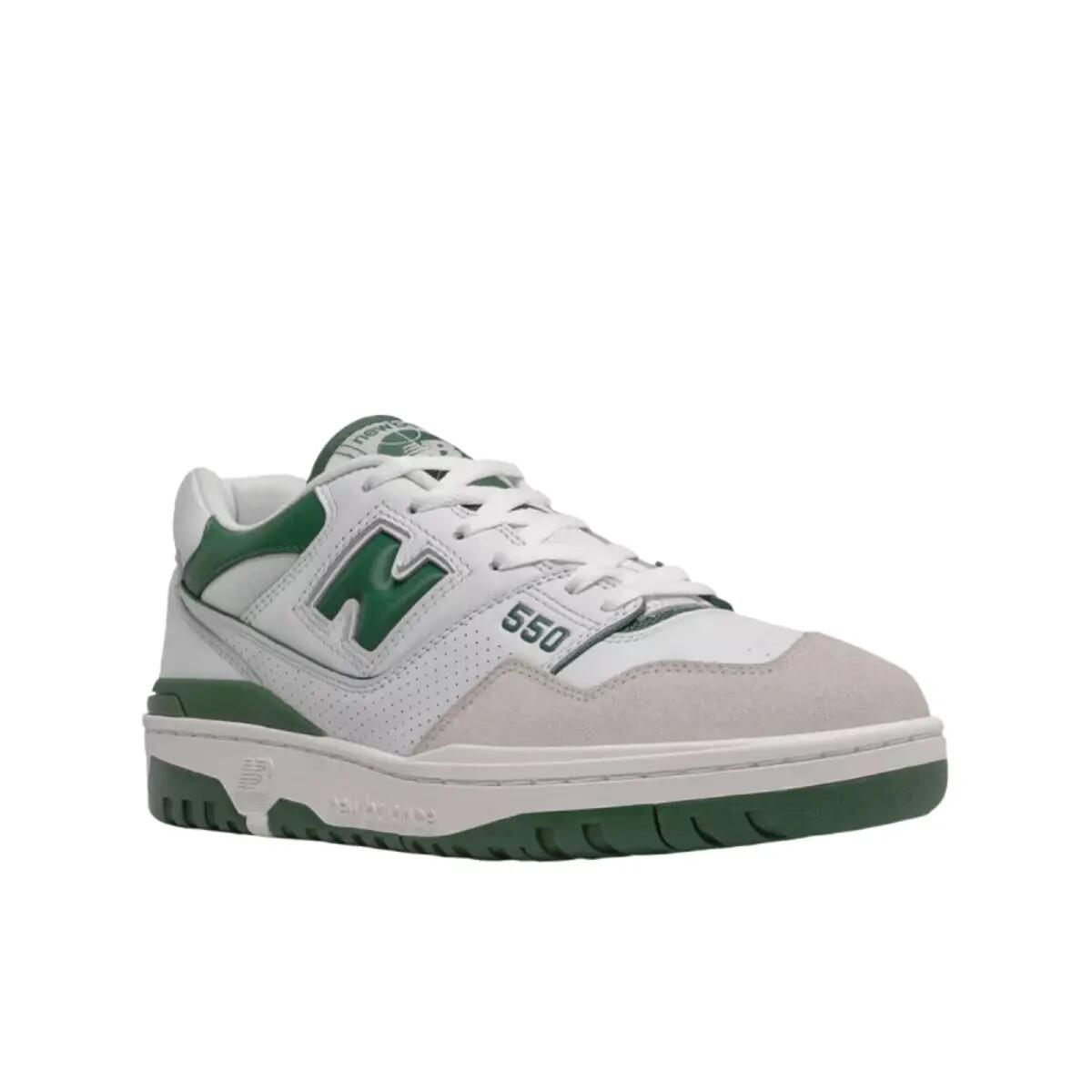 New Balance 550 White Green 4/5