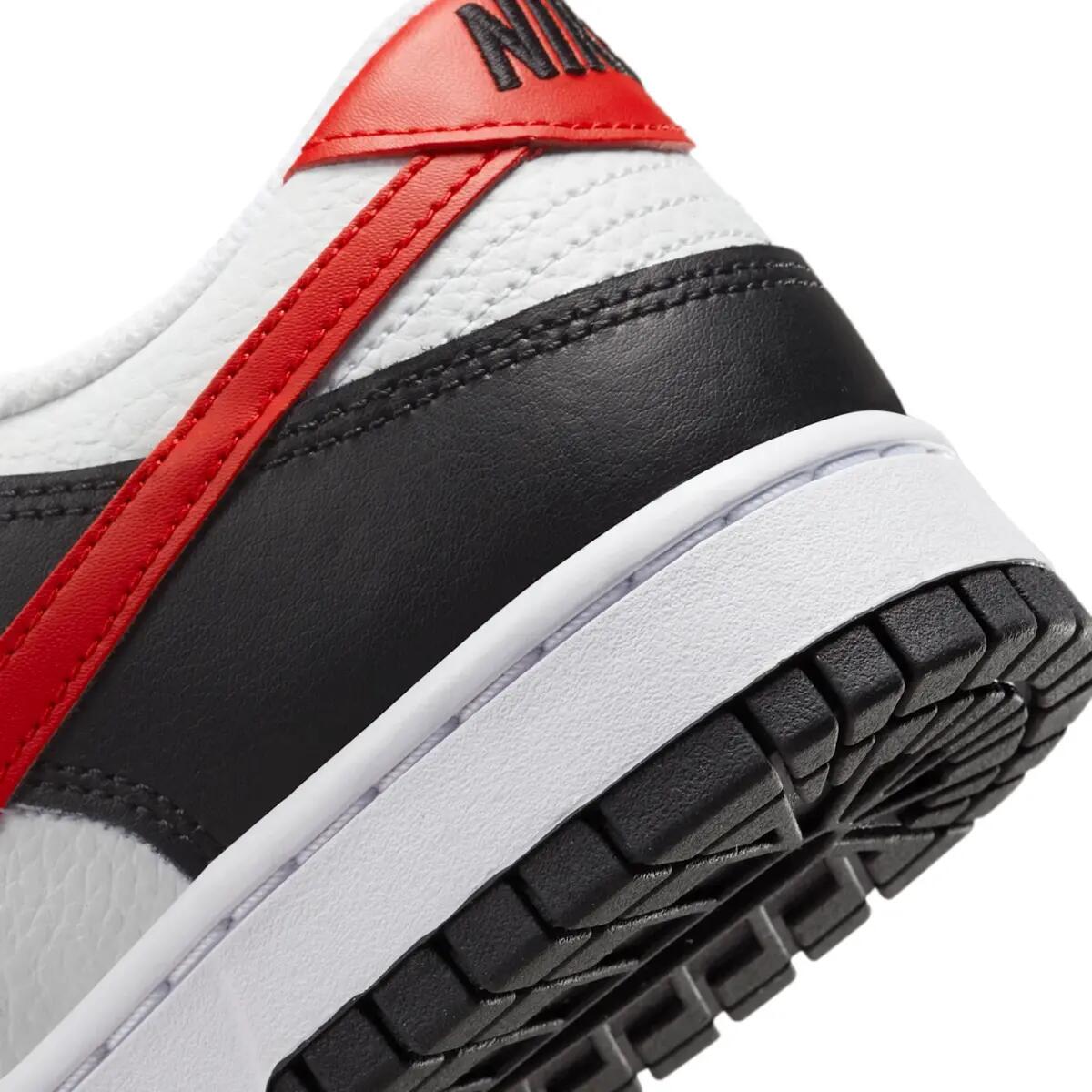 Nike Dunk Low Retro Red Swoosh Panda 6/6