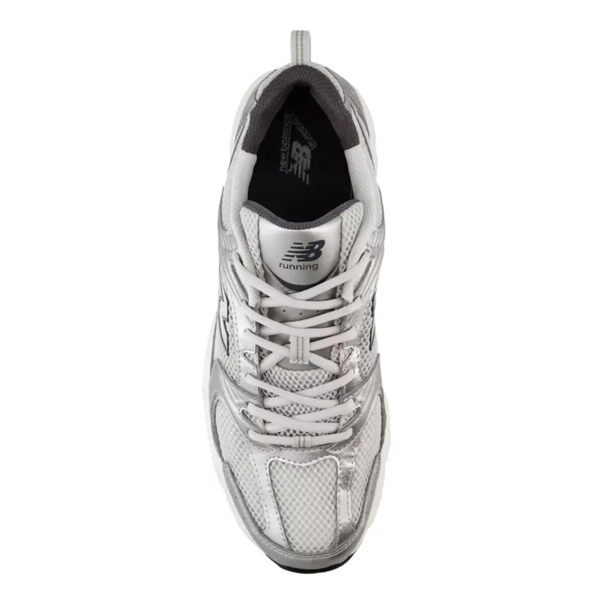 New Balance 530 Grey Matter Silver Metallic 3/5