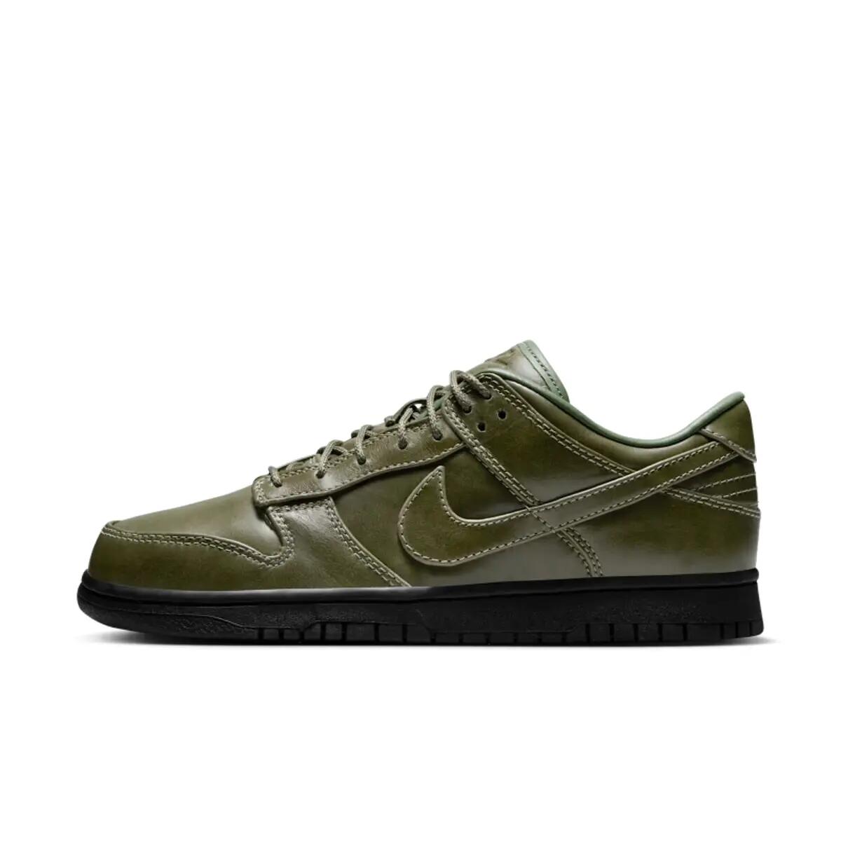 Nike Dunk Low Retro Premium Army Olive Black 2/6