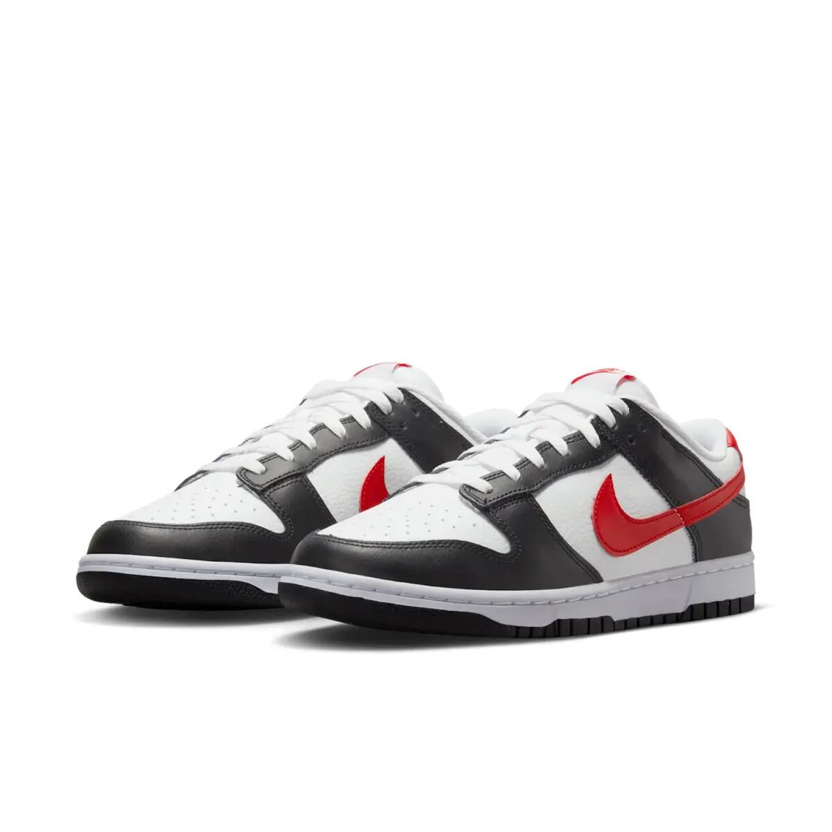 Nike Dunk Low Retro Red Swoosh Panda 3/6