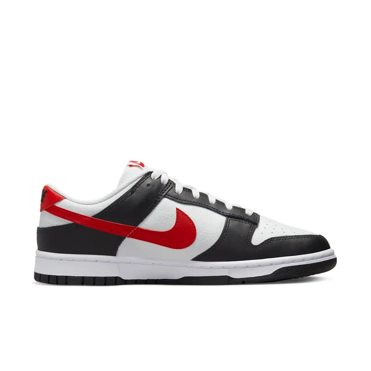 Nike Dunk Low Retro Red Swoosh Panda 2/6