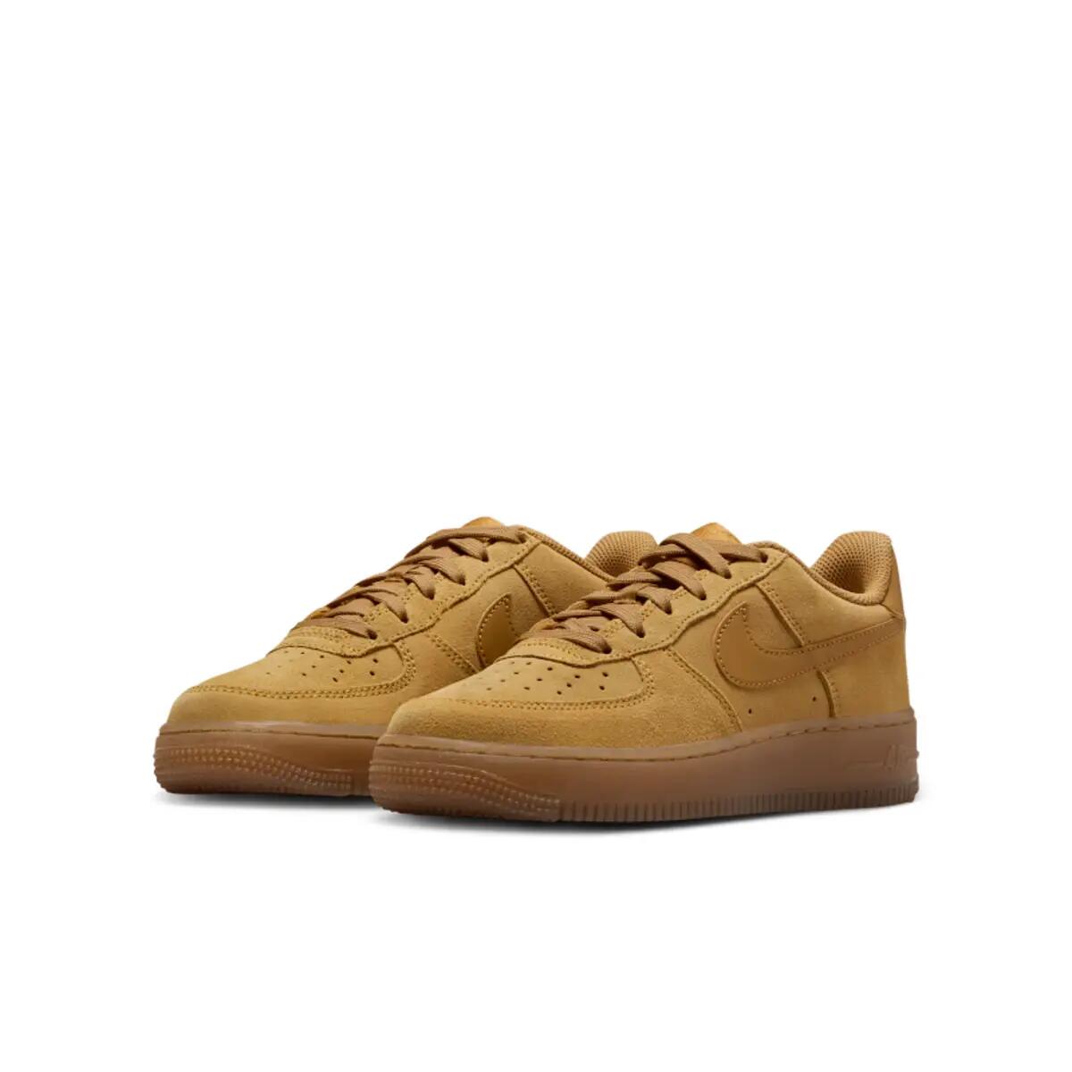 Nike Air Force 1 Low LV8 Wheat Gum Light Brown (GS) 4/6