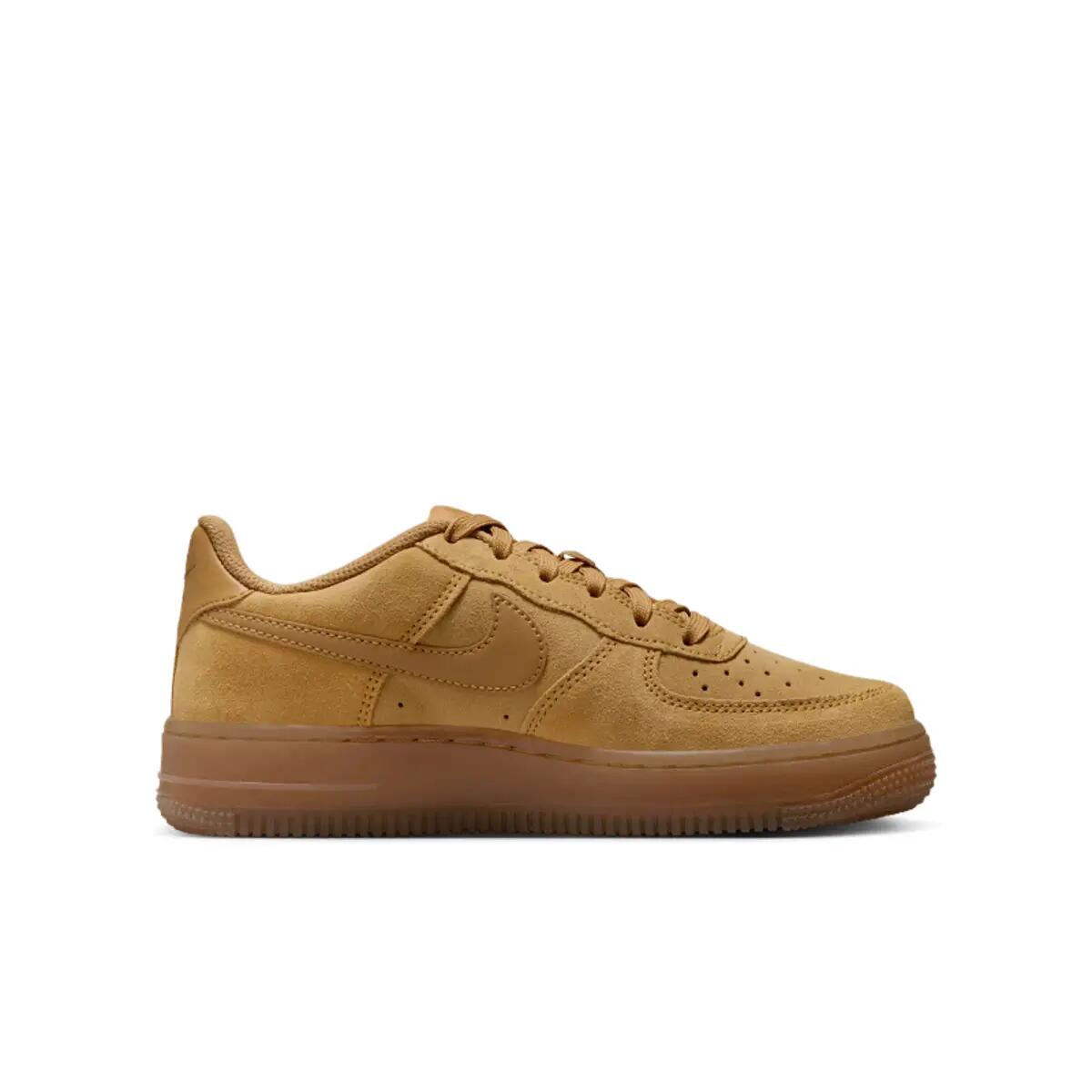Nike Air Force 1 Low LV8 Wheat Gum Light Brown (GS) 3/6