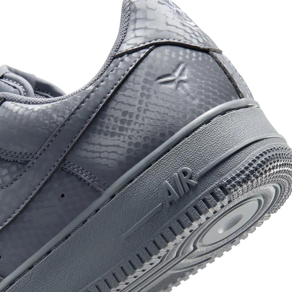 Scarpe Nike Air Force 1 Low Grigie 6/9