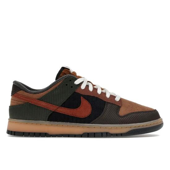 Zapatillas Nike Dunk Low de pana Kaki