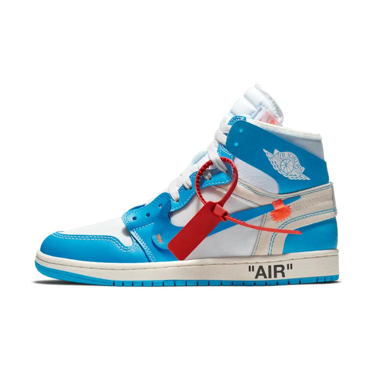 Air Jordan 1 Retro High Off White University Blue 3/6