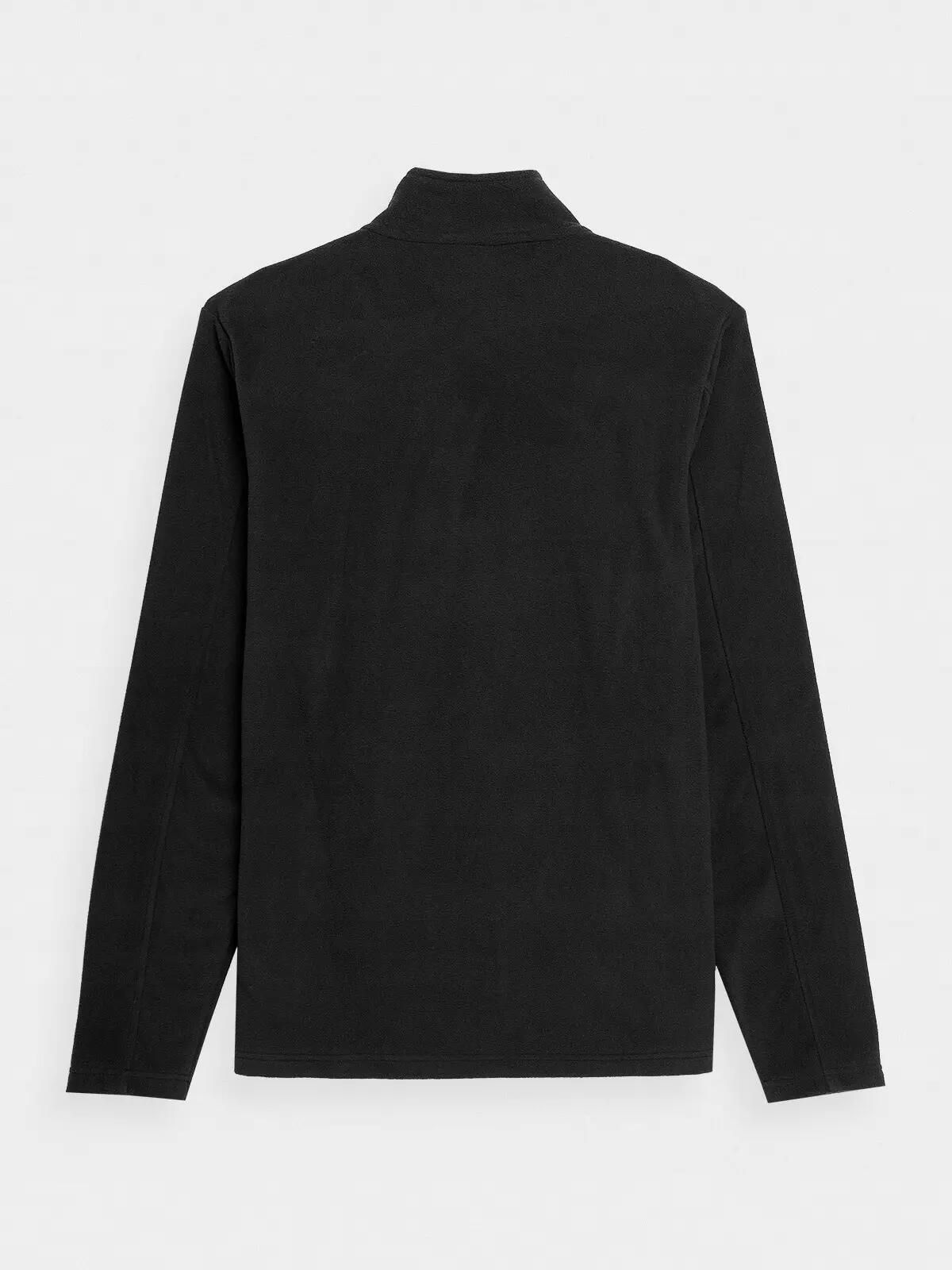 POLAR MĘSKI 4F BLUZA POLAROWA ROZPINANA TFLEM122 XXL  KOLOR CZARNY 8/10