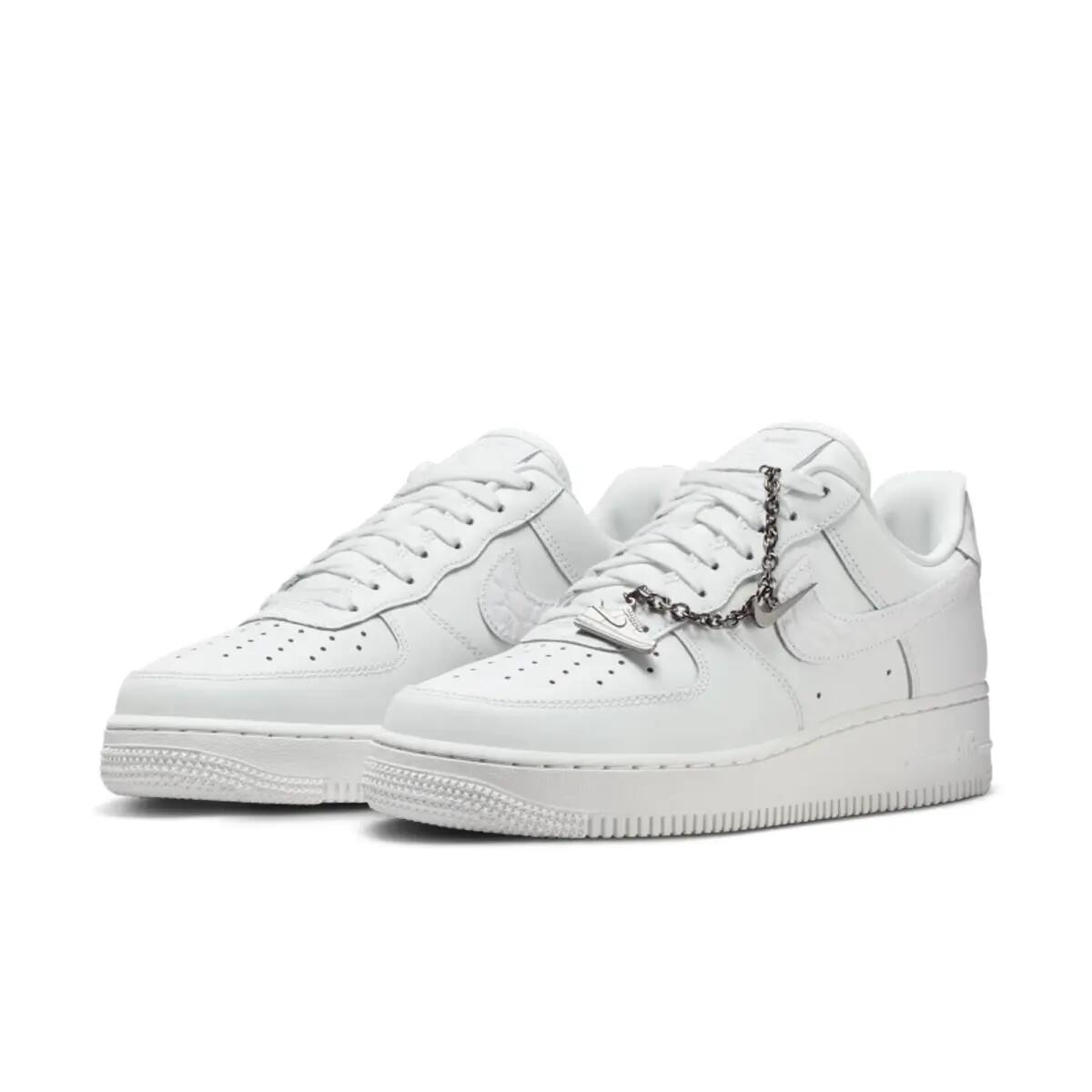 Nike Air Force 1 '07 Low Summit White Mini Charm (Women's) 4/6