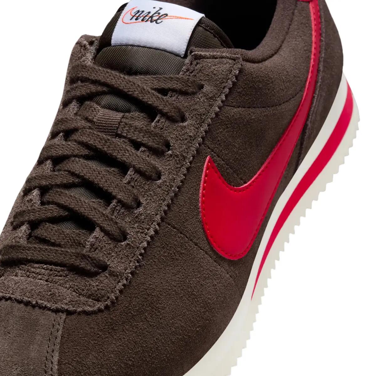 Nike Cortez Velvet Brown University Red (Women's) 5/8