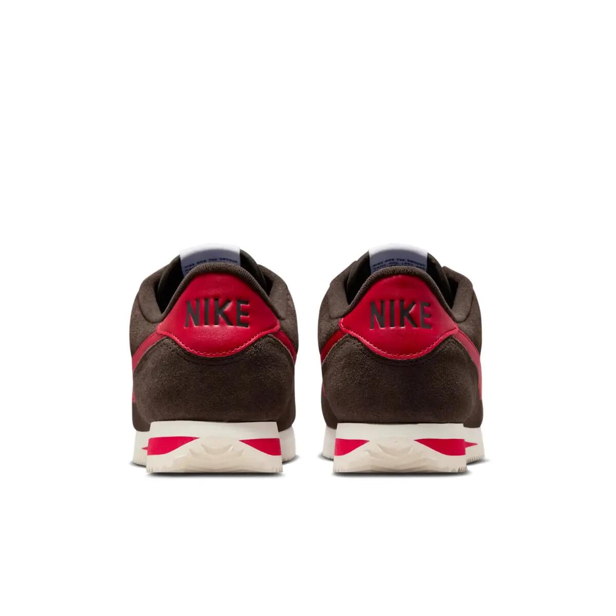 Nike Cortez Velvet Brown University Red (Women's) 4/8
