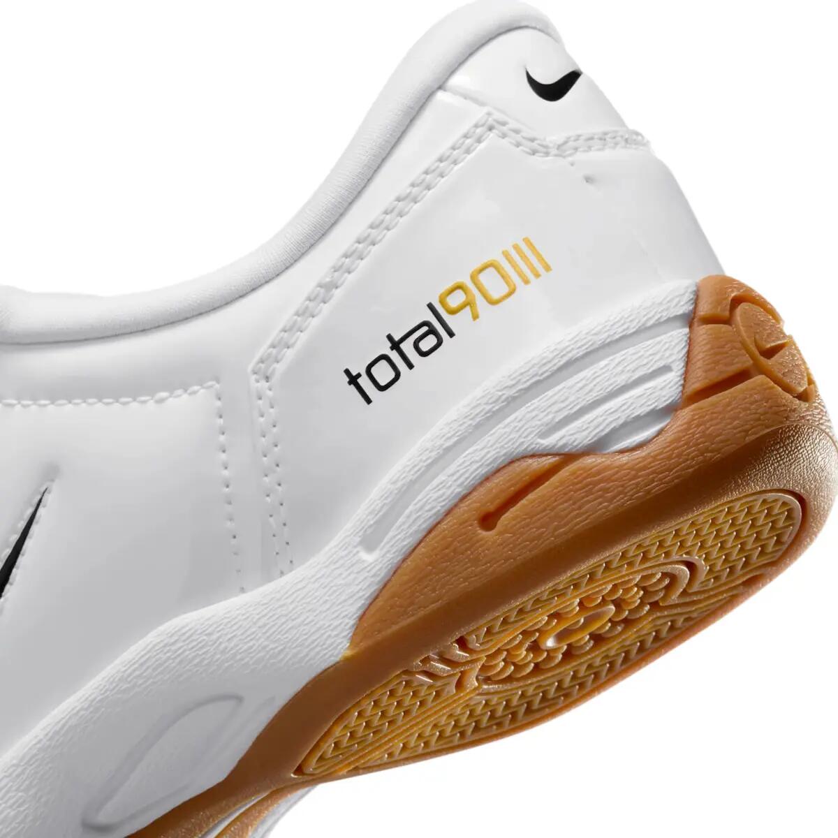 Nike Total 90 3 Patent White Black (Women's) 6/6