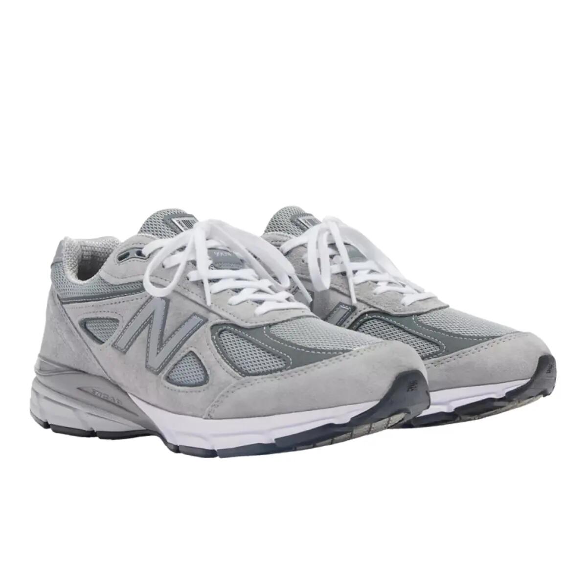 New Balance 990v4 Made In Usa Grey Silver 4/6