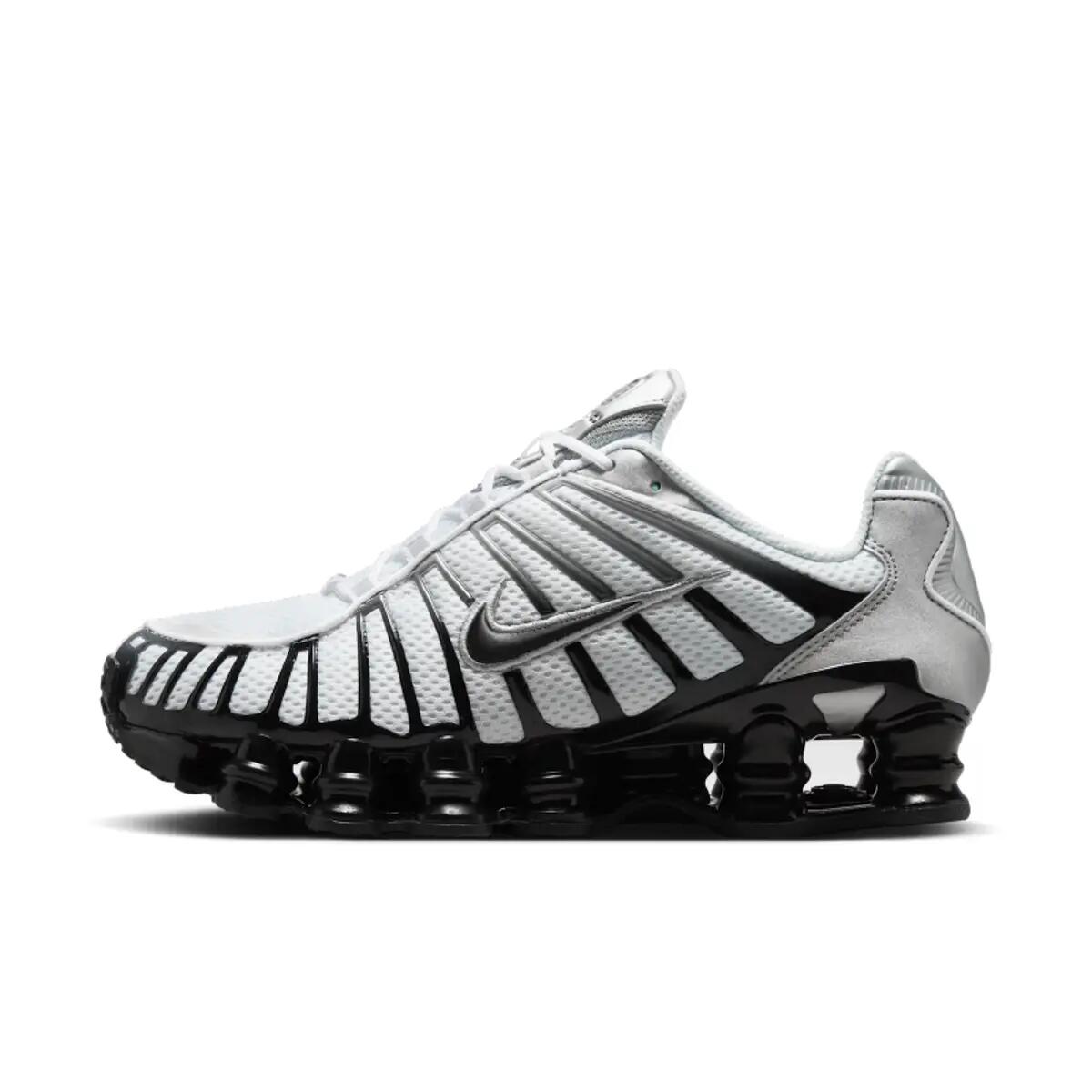 Nike Shox Tl Metallic Silver Wolf Grey 3/6