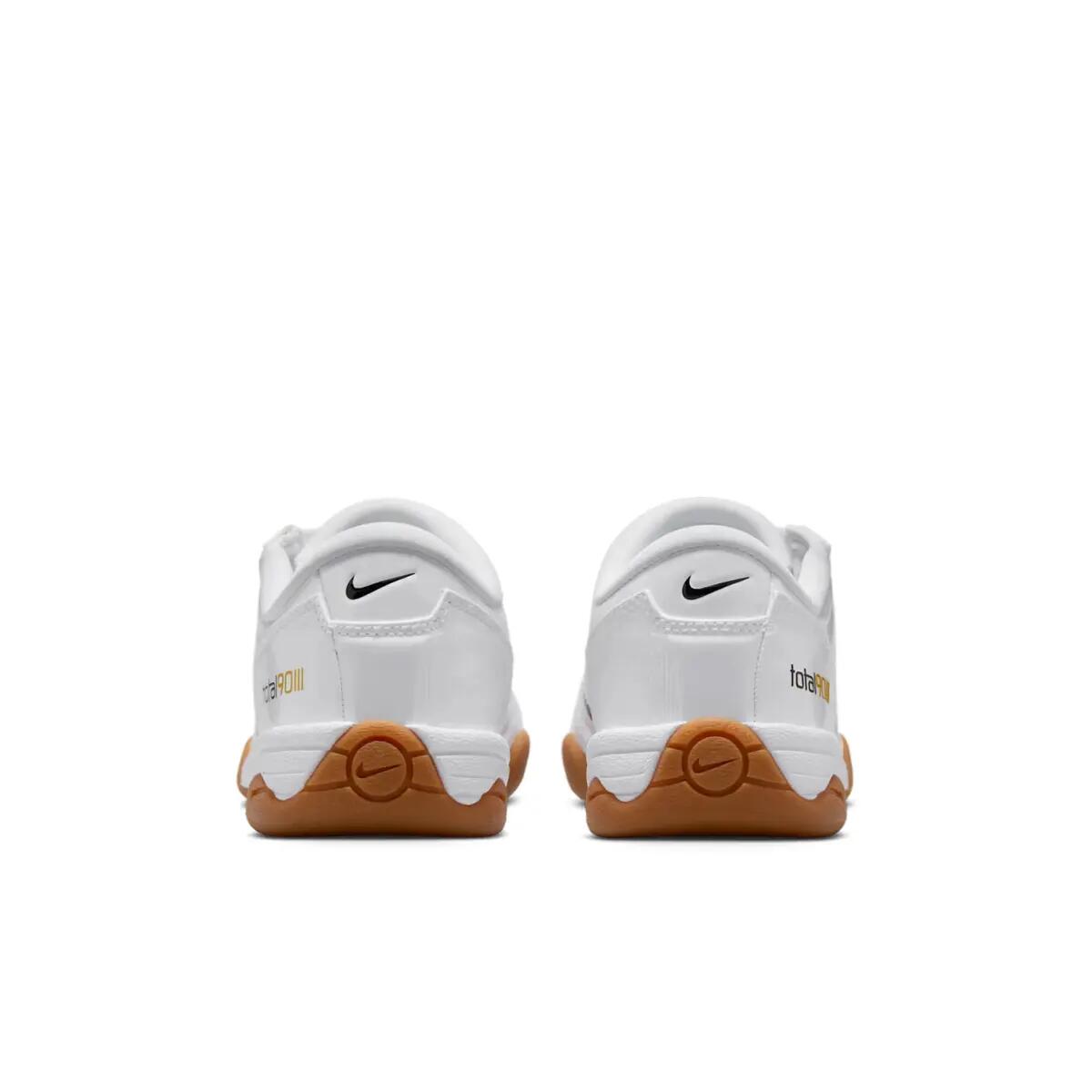 Nike Total 90 3 Patent White Black (Women's) 5/6