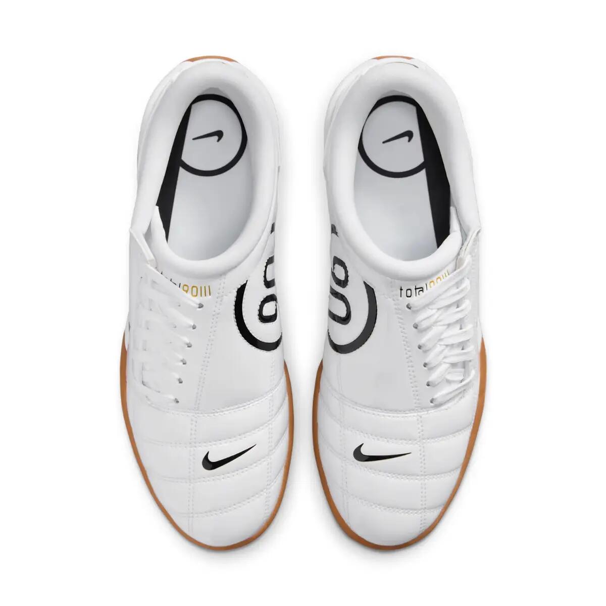 Nike Total 90 3 Patent White Black (Women's) 4/6