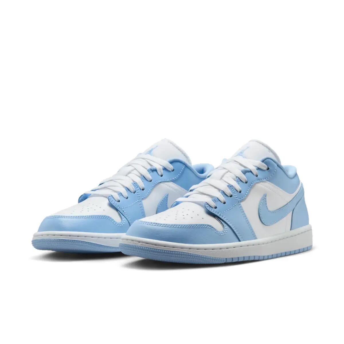 Air Jordan 1 Low White Aluminum (Women's) 5/6