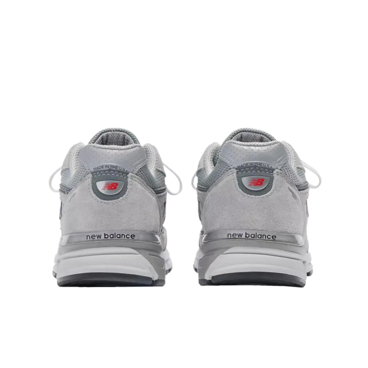 New Balance 990v4 Made In Usa Grey Silver 2/6