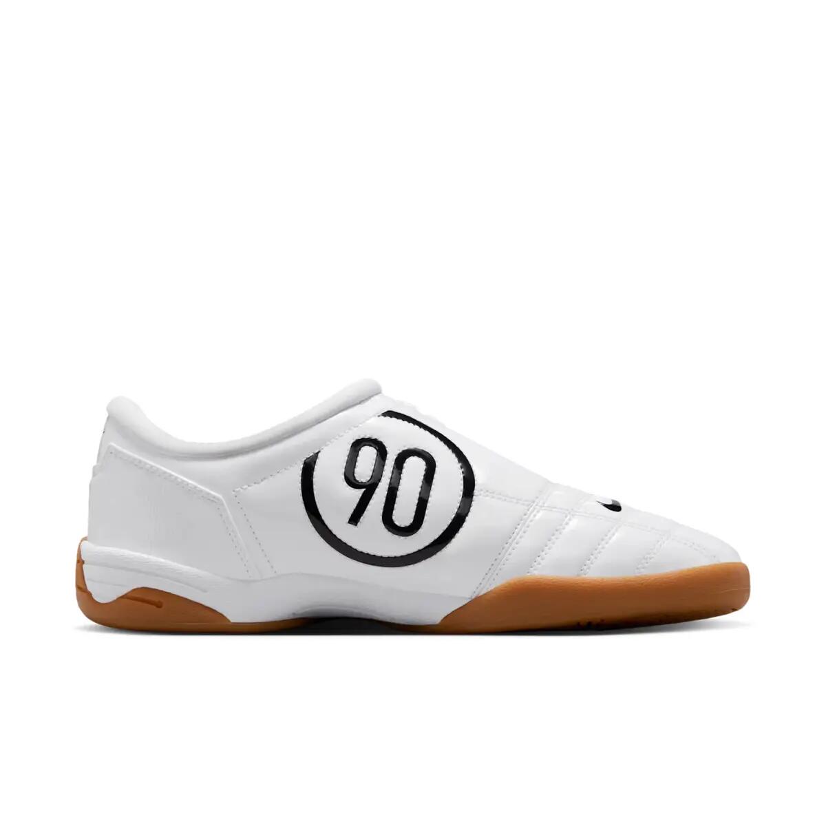 Nike Total 90 3 Patent White Black (Women's) 2/6